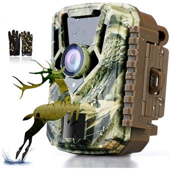 Caméra De Chasse Camouflage HD 1080P - Vision Nocturne Infrarouge, étanche IP66