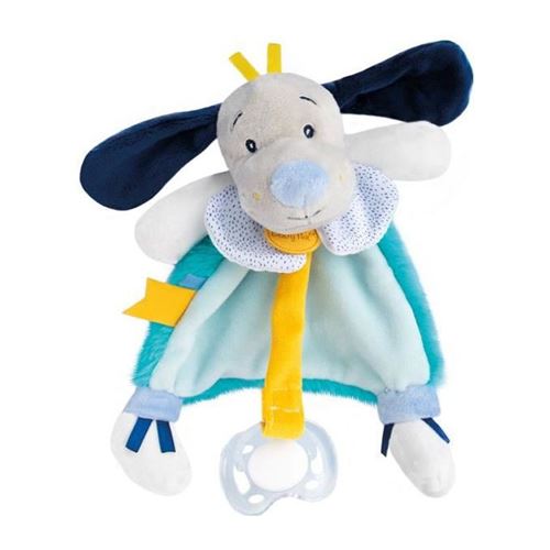 BABY NAT Pepin et Pollen - Doudou attache sucette Pepin 20cm
