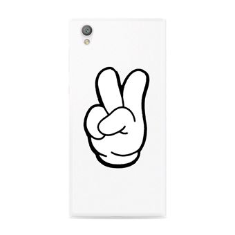 Coque silicone gel Sony Xperia L1 motif Swag Attitude - 1