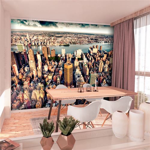 Papier peint Bird's Eye View of New York-Taille L 400 x H 280 cm