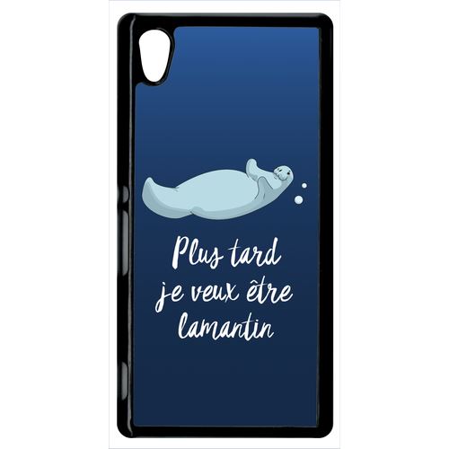 Coque Sony Xperia M4 Plus Tard Je Veux Tre Un Lamantin