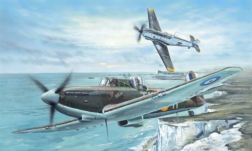 Maquette avion : Boulton Paul Defiant F1 1940 Trumpeter