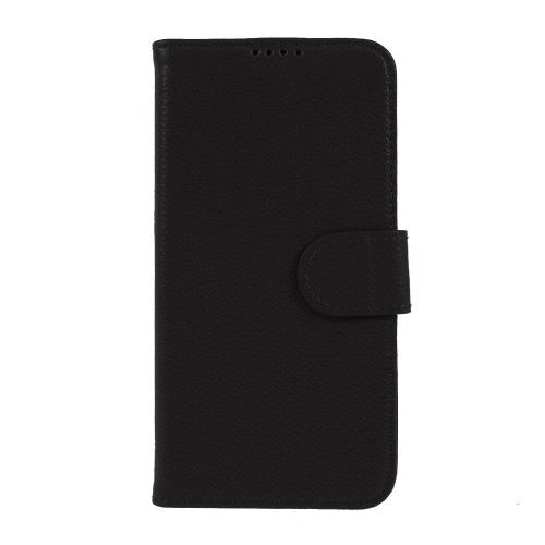 Etui en cuir véritable magnétique noir pour votre Samsung Galaxy S10e