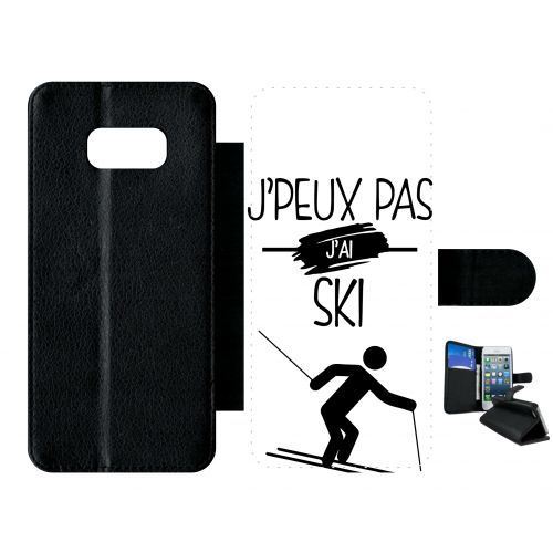 Etui à rabat samsung galaxy s8+ plus j peux pas j ai ski 1