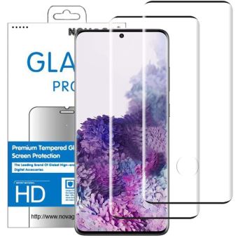 Pack Protection Huawei Mate 20 PRO : 2 Films Verre Trempé Incurvé + Coque Gel Transparente - Marque NOVAGO
