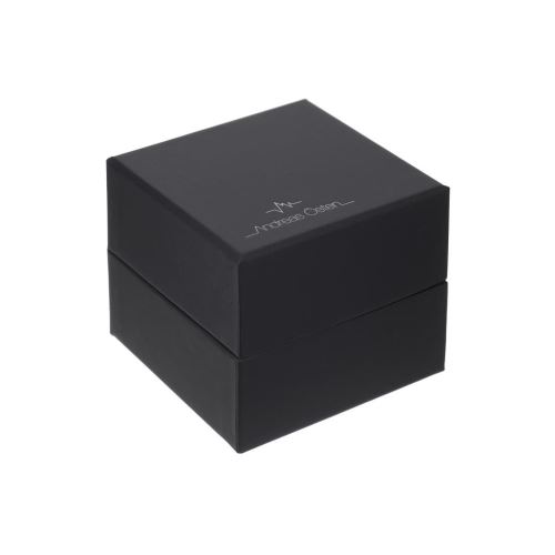 Montre Femme Andreas Osten Mouvement Quartz Cadran Blanc 36mm Et