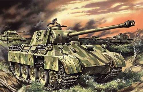 Inconnu Pzkpfw. V Panther Ausf. D - 1:35E - Icm - Image 1