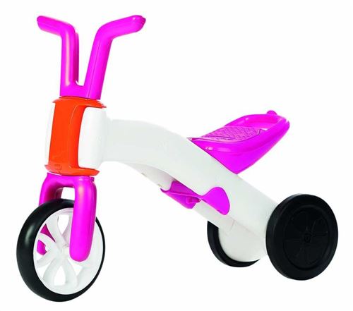 Chillafish Bunzi Draisienne enfant trottinette v'lo Bicycle de balance 2 in 1 Scooter Pink Blanc