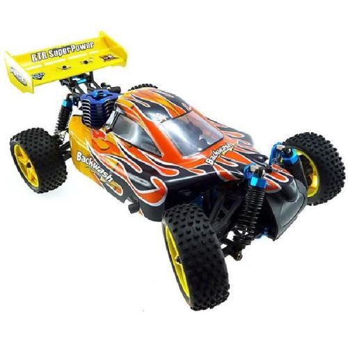 HSP RC voiture 1/10 nitro puissance 4wd télécommande voiture deux vitesse hors route buggy 94166 Remous