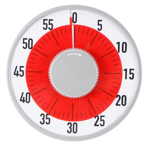 Minuterie d'Alarme Magnétique Ronde pour Synchronisation de Cuisson
