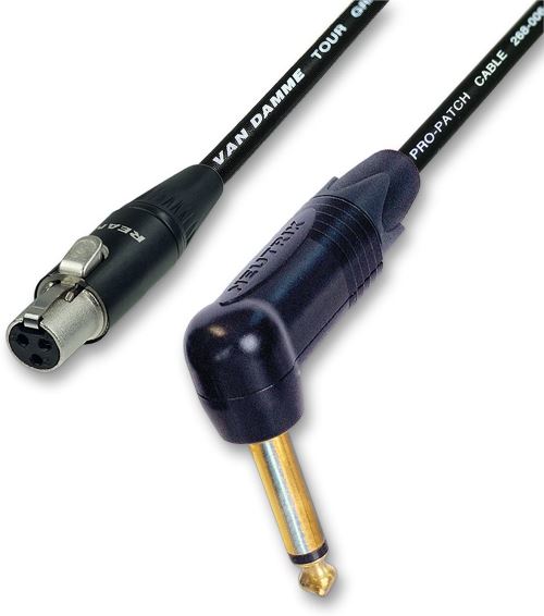 Designacable Câble plomb femelle XLR vers Jack 1/4 sans fil pour AKG WMS40, PT40, PT400, X-Wire 905 et Samson 0,5 m