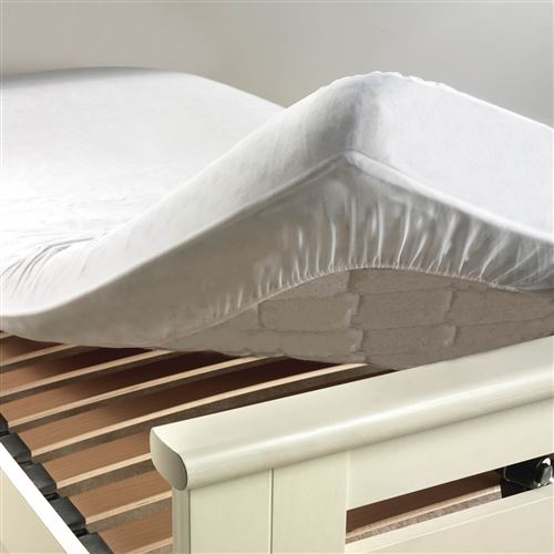 Protege matelas 60 x 120 cm eponge peva ponny Blanc