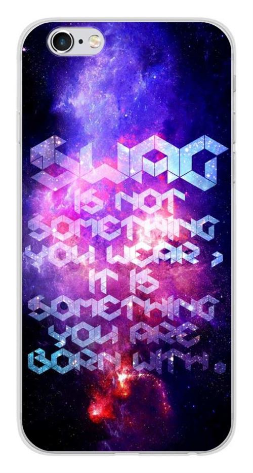 Coque en silicone imprimée compatible iPhone 6 Plus iPhone 6S Plus Cosmic swag