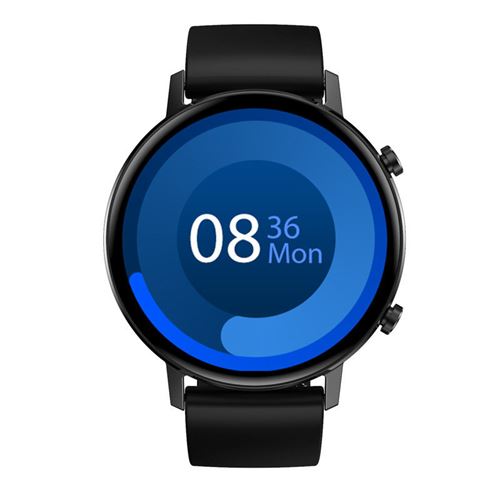 Montre Connectée CHRONUS pour Homme Femmes Enfant Sport Suivi d'activité Fonction pour iPhone Android-Noir1