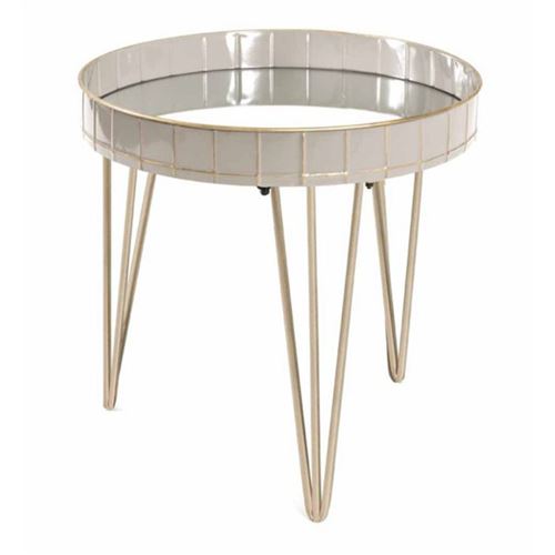 Generique Gris Table D'appoint Déco "Andrés" 51Cm - Image 3