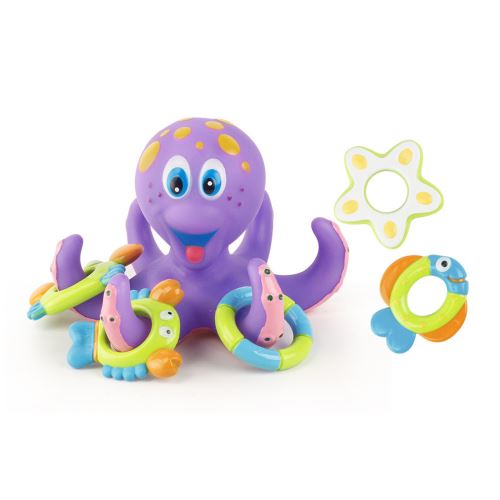 Jouet de Bain et Piscine pour bébé, Octopus Jouet de Bain, Jouet Bain  Électrique Induction Arroseur Pulvérisateur deau Boule