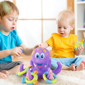 4€65 sur Bain de bébé Jeux d'enfants Baignoire Jouet Octopus Water