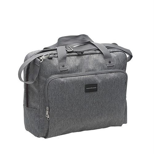 Sacoche velo porte bagage newlooxs nova postino gris - 18 litres - 390x300x160mm