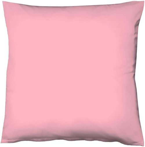 Fleuresse Colours 9100 Housse de Coussin Rose (4070) 80 x 80 cm