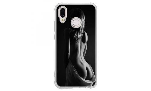 Coque souple pour Huawei P20 Lite avec impression Motifs femme dénudée