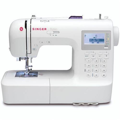 Singer Machine à coudre Stylist Blanc F9100
