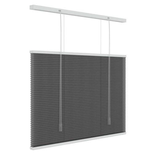Decosol Store alvéolé Translucide Anthracite 100x180 cm