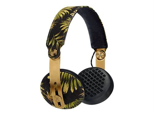 House of Marley Rise BT - Koptelefoon met micro - op oor - Bluetooth - draadloos - palm