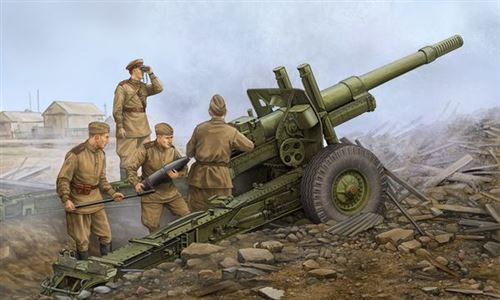Soviet Ml-20 152mm Howitzer M-46 Carriag - 1:35e - Trumpeter