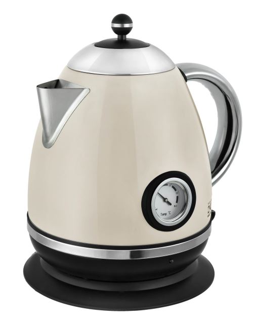Bouilloire électrique sans fil 360° en inox tkg jk 1047 cr