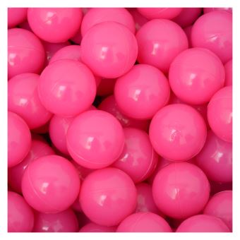 Littletom 50 Boules En Pe 5 5cm De Diametre Pour Remplir Piscine Bebe Rose Jeux De Balle Achat Prix Fnac