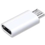Convertisseur Type-C vers Micro USB - Blanc