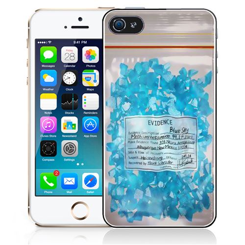 Coque pour iPhone 5C breaking bad crystal meth