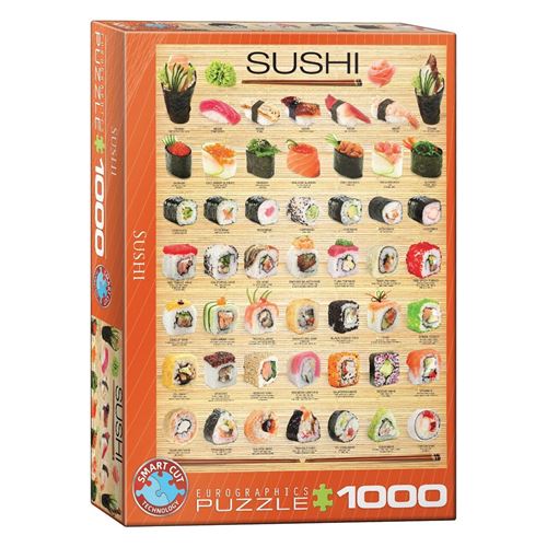 EuroGraphics Sushi Puzzle (1000-Piece)