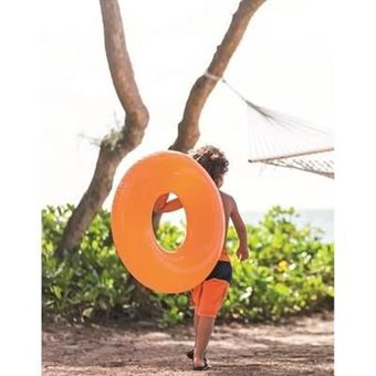 Bouée Géante Givrée 91cm INTEX -Orange - Accessoires piscines spa