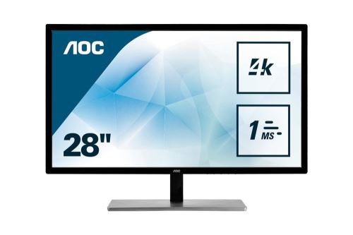 AOC U2879VF Ecran PC LED 28 3840 x 2160 1 ms HDMI/VGA/DVI/D-SUB/DisplayPort