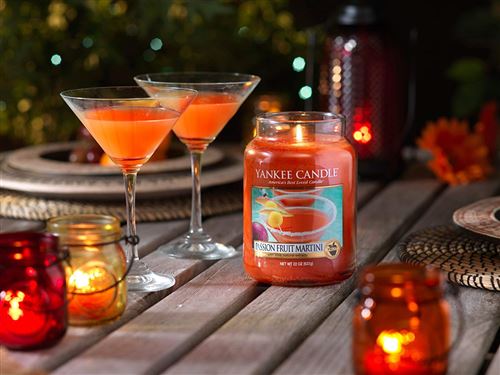 Yankee Candle bougie grande jarre, « Cocktail fruit de la passion »