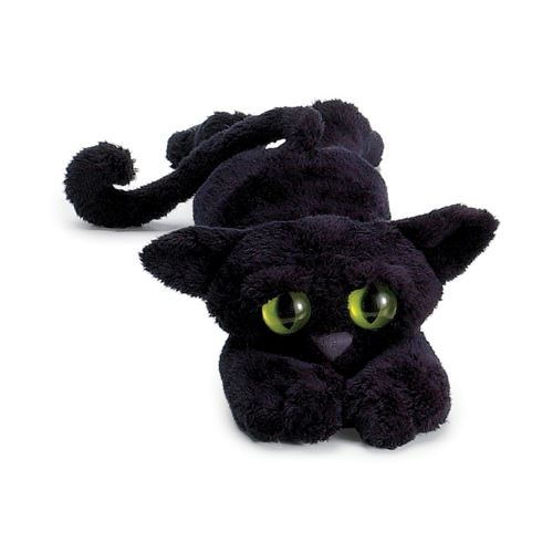 Manhattan Toy peluche Lanky Cat Ziggie 35,5 cm en peluche noire