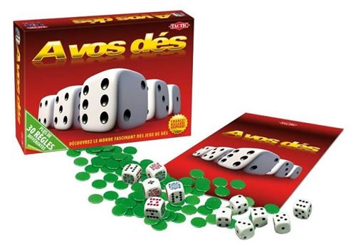 Jeu de société Tactic A vos dés