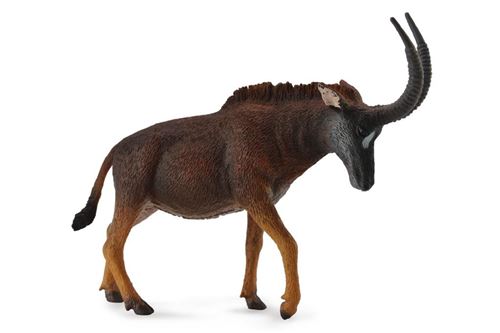 Collecta animaux sauvages : antilope zibeline 12,5 cm marron
