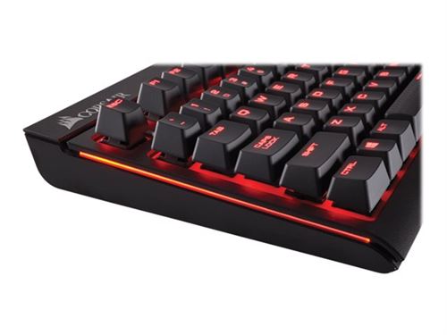 Corsair Strafe USB QWERTY UK English Black - Claviers (Standard, avec Fil, USB, QWERTY, Noir)