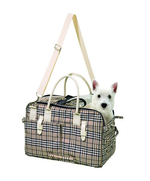 Comparer les prix de Sac de transport english style karlie pour chiens