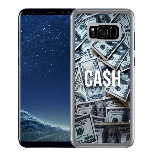 Coque pour Samsung Galaxy S8 cash dollars