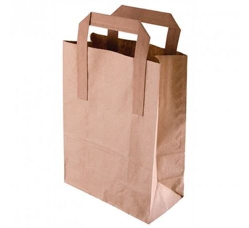 Sacs en papier recyclé 305 x 254 mm - x 250 - Fiesta Green - - Papier254 x140x305mm