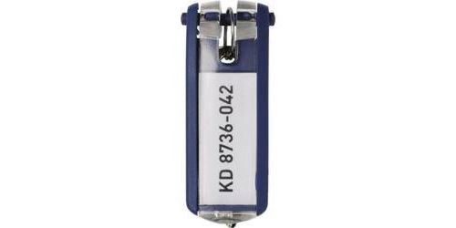 Porte-clef Durable KEY CLIP bleu 6 pc(s)