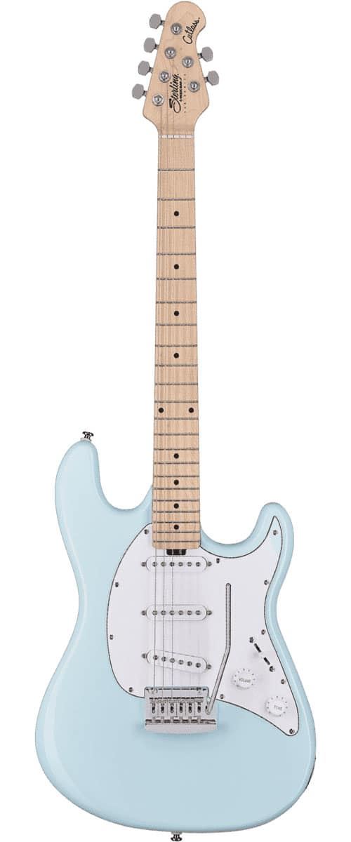 STERLING BY MUSIC MAN STERLING GUITARS CUTLASS SSS DAPHNE BLUE FORME ST