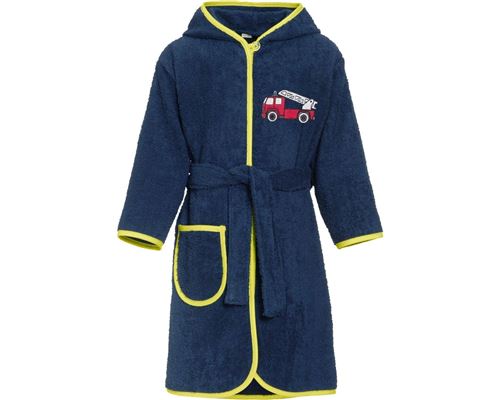 Playshoes peignoir peignoir pompier bleu foncé junior