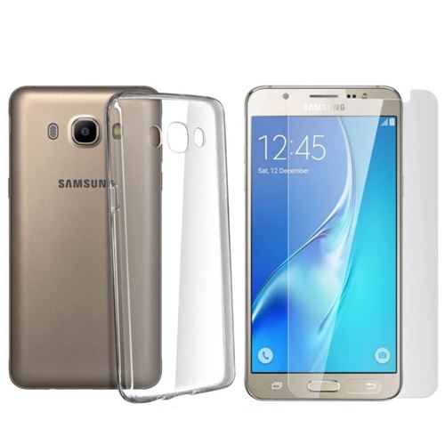 iPomcase Coque pour Samsung Galaxy J5 2016 + Verre trempé