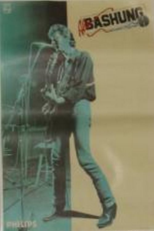 BASHUNG - 26x39 cm - AFFICHE / POSTER
