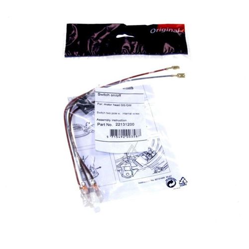 NILFISK Interrupteur m-a 2pole pour aspirateur  - 6420905