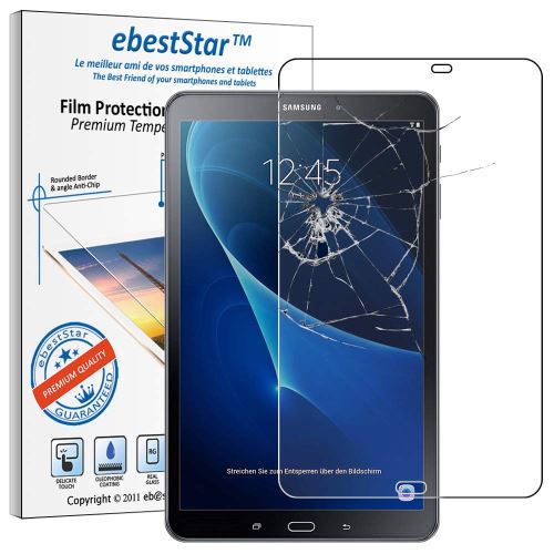 ebestStar - Compatible Verre trempé Samsung Galaxy Tab A6 A 10.1 (2018, 2016) T580 T585 Film Protection Ecran Protecteur Anti Cas